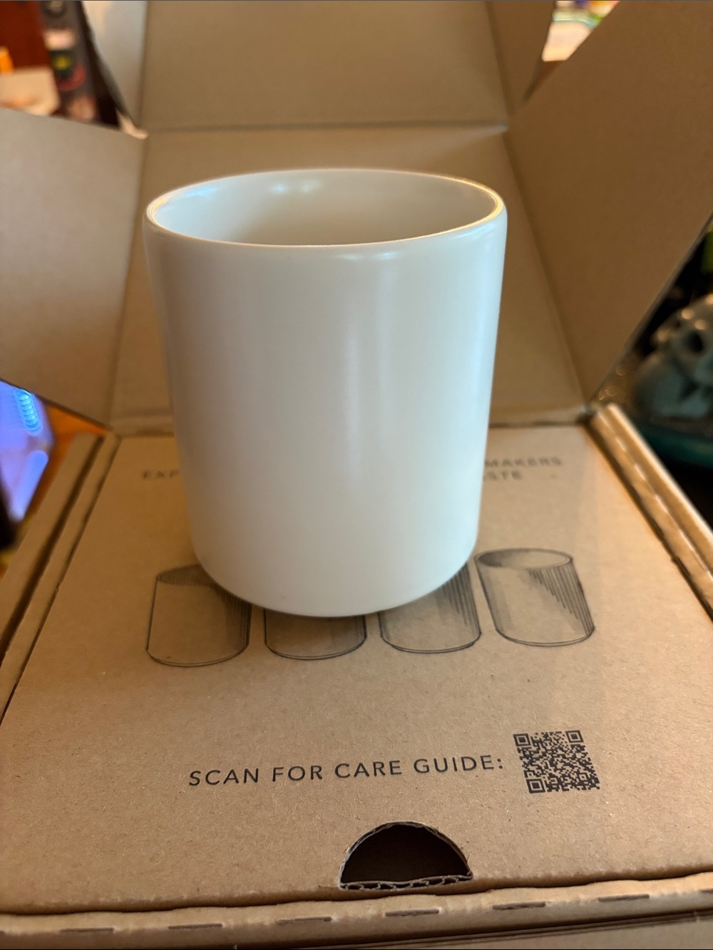 Classic White Ceramic Mug Set – Minimal Everyday Tumbler